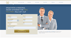Desktop Screenshot of personalinjury-law.com